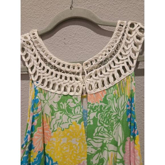 Lilly Pulitzer Women's S Jillie Floral Swing Dress Multicolor Short Spring - Picture 7 of 10